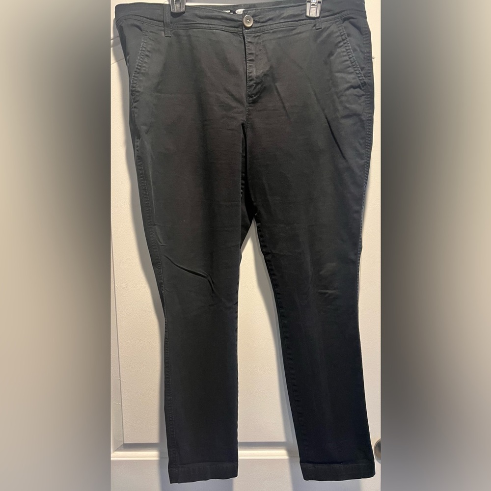 Old Navy Black Skinny Dress Pants